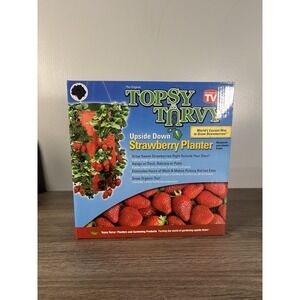 Topsy Turvy Upside Down Strawberry Planter Vertical Hanging Garden As Seen On TV